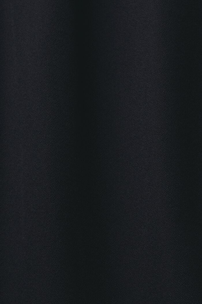 Volánové šaty, směs s bavlnou, BLACK, detail image number 6