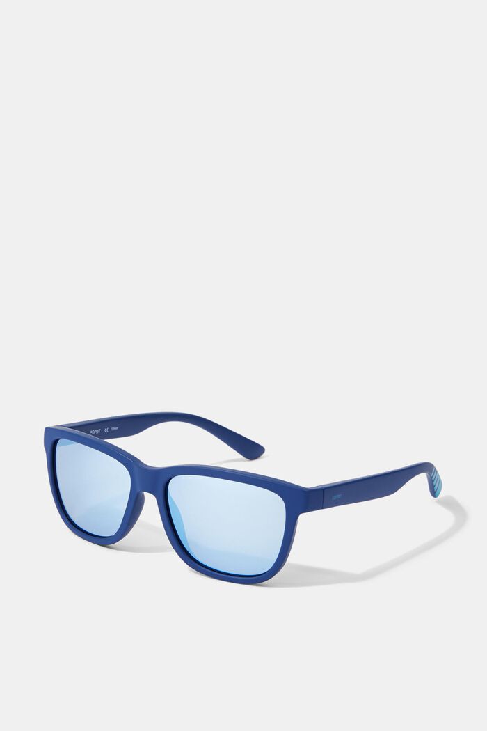 Hranaté sluneční brýle, BLUE, detail image number 0