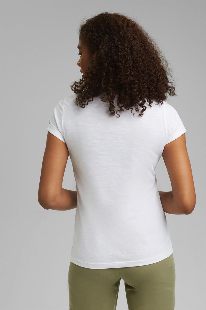 Tričko ze 100% bio bavlny, WHITE, detail image number 3