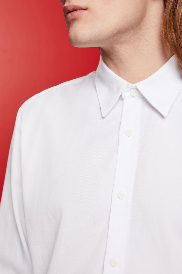 Tričko s úzkým střihem, WHITE, detail image number 2