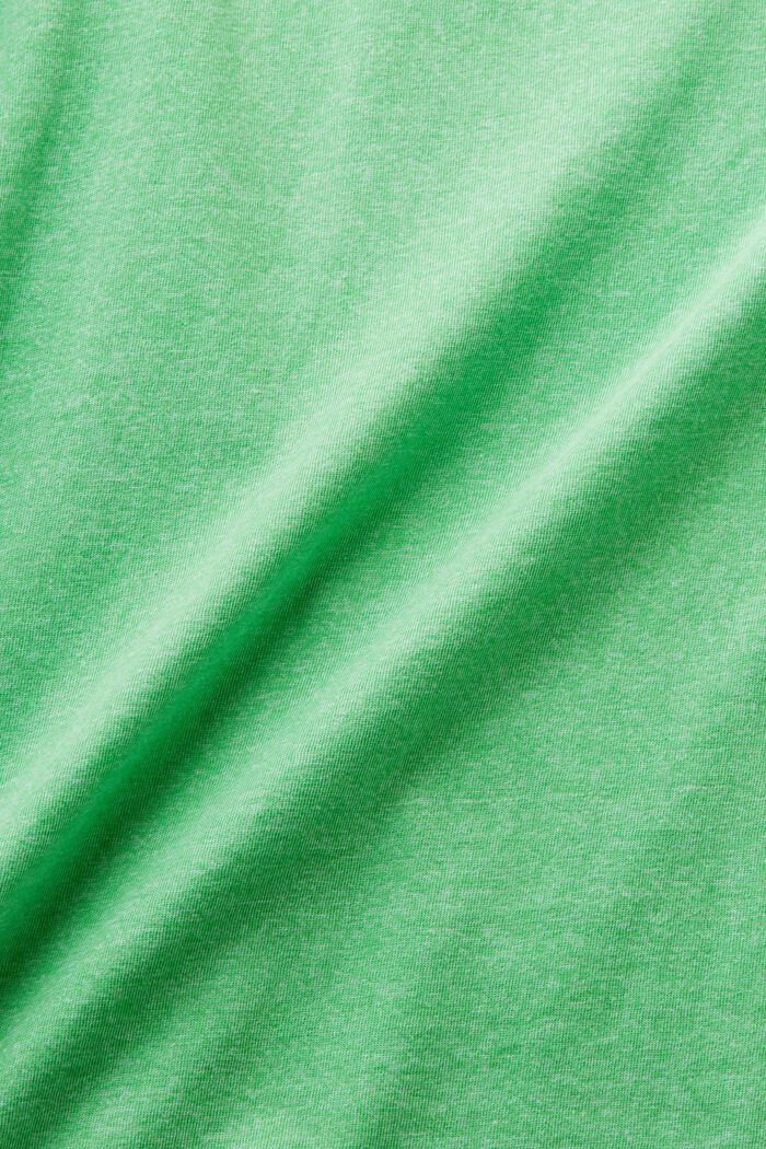Melírované tričko, CITRUS GREEN, detail image number 4