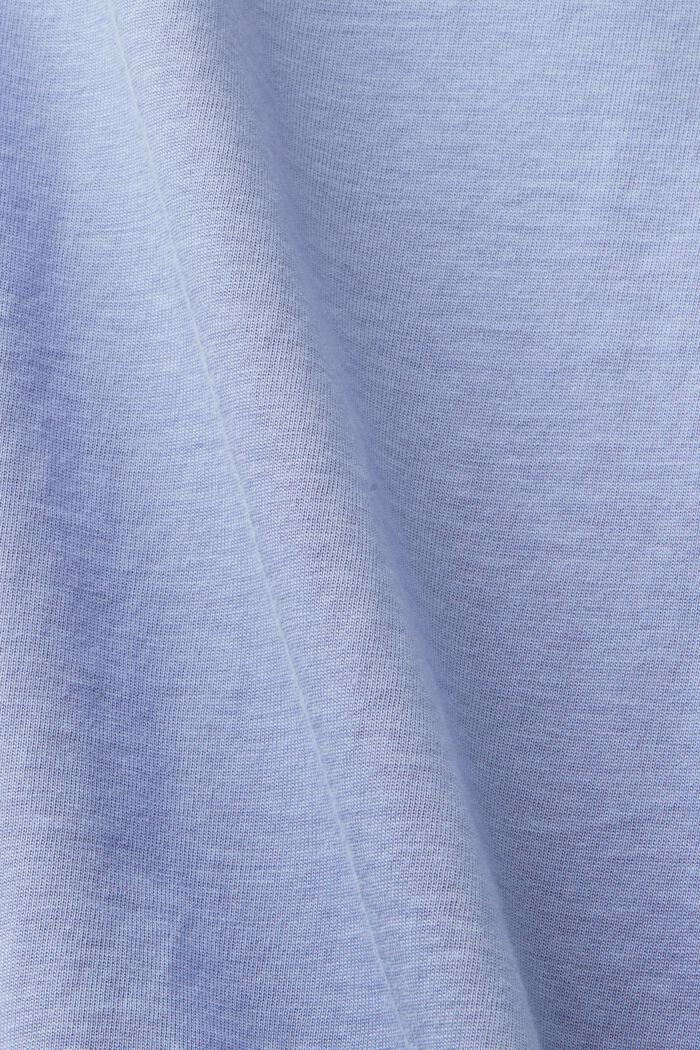 Žerzejové tričko s potiskem na předním dílu, BLUE LAVENDER, detail image number 4