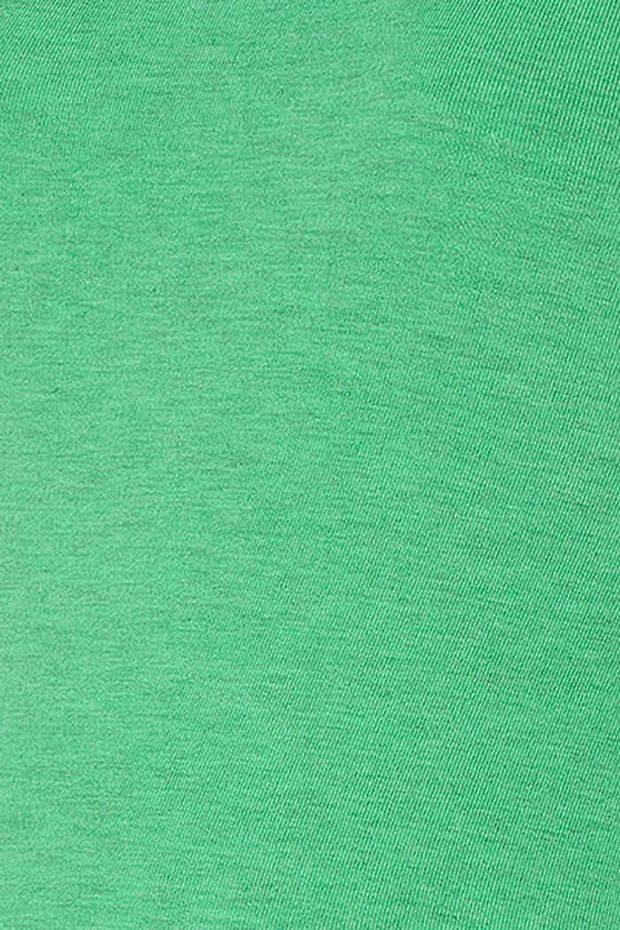 MATERNITY tričko bez rukávů na kojení, BRIGHT GREEN, detail image number 4