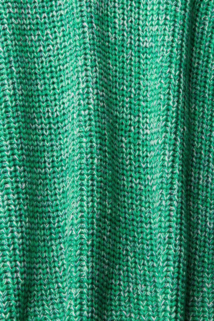 Vícebarevný pletený pulovr, LIGHT GREEN, detail image number 1