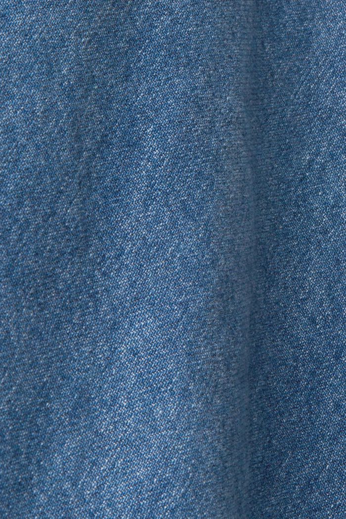 Asymetrická denimová sukně, BLUE MEDIUM WASHED, detail image number 5