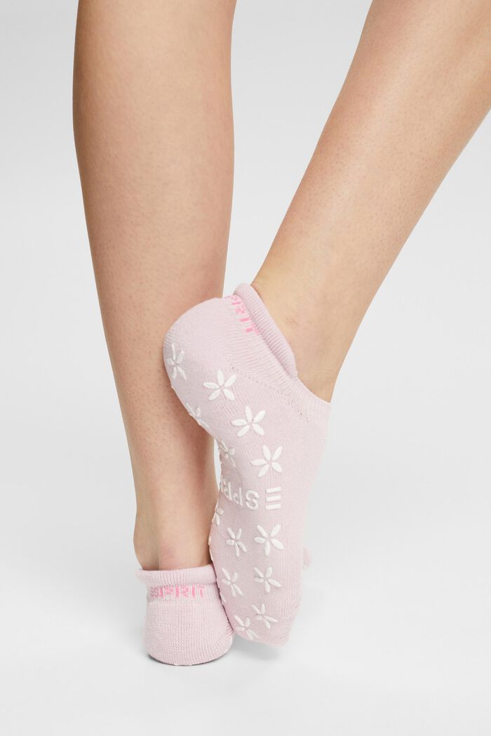 Nízké protiskluzové ponožky, směs s bio bavlnou, LOTUS, detail image number 2
