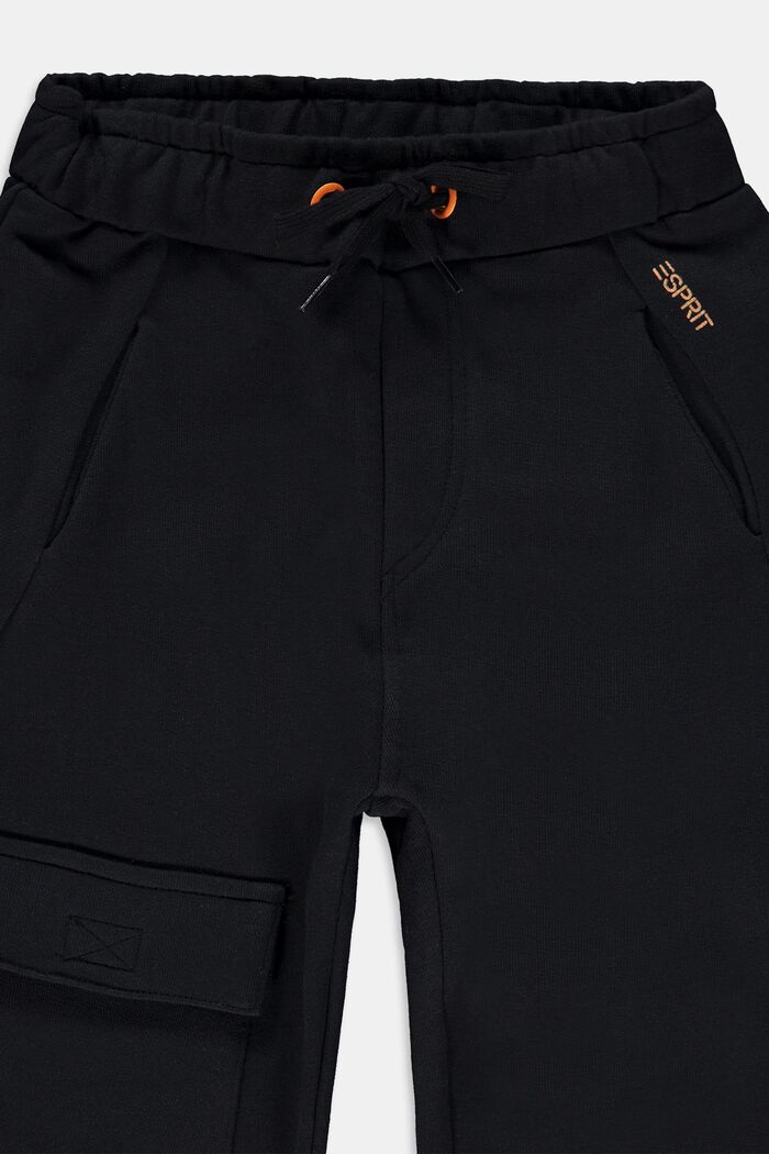 Bavlněné joggingové kalhoty, BLACK, detail image number 2