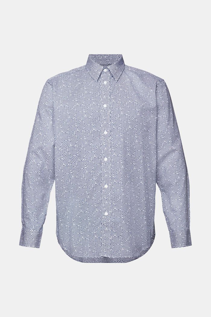 Vzorovaná košile, 100% bavlna, WHITE, detail image number 5