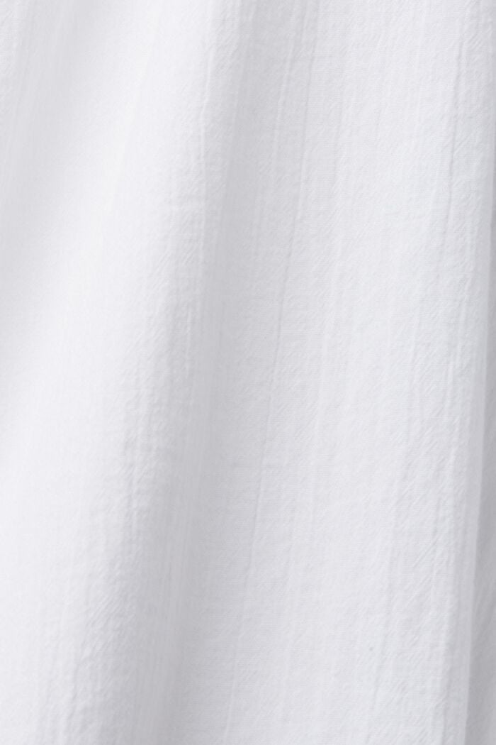 Vyšívané tričkové šaty, WHITE, detail image number 5