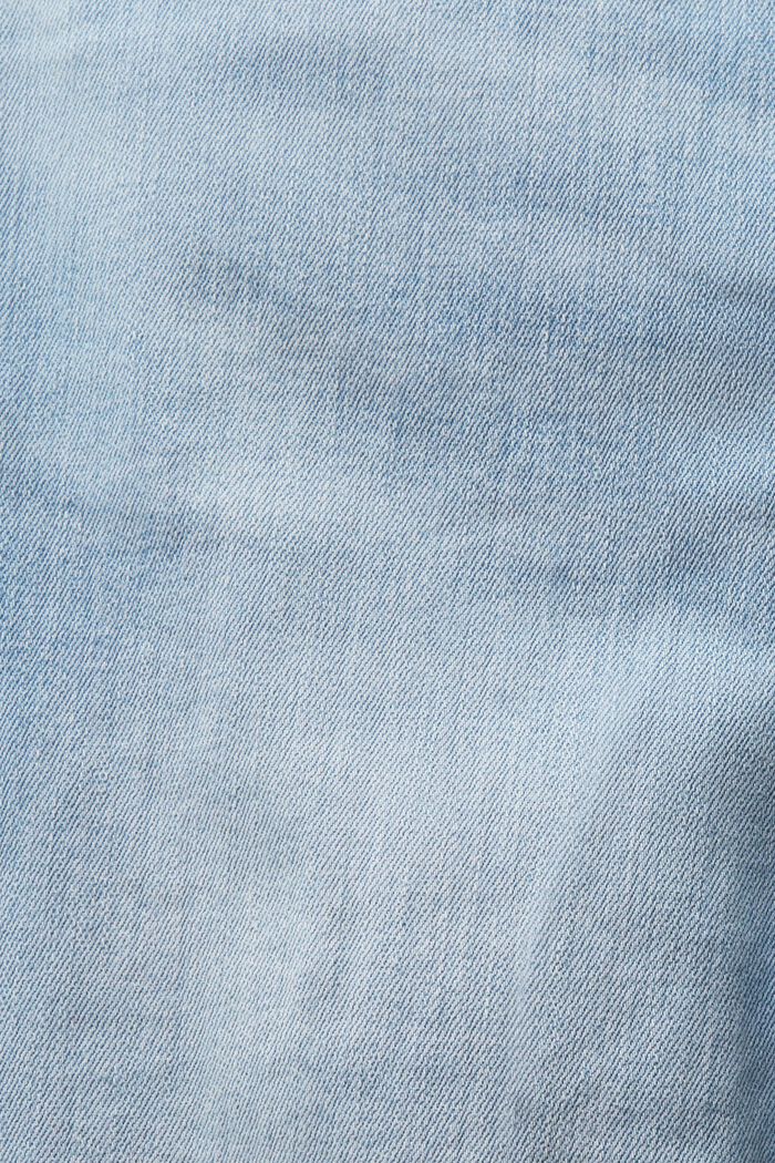 Skinny džíny s vysokým pasem, BLUE BLEACHED, detail image number 5