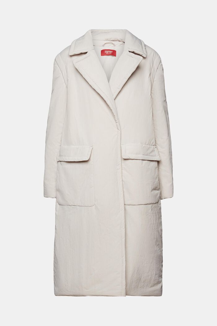 Vatovaný kabát 2 v 1, s odepínacími rukávy, CREAM BEIGE, detail image number 6