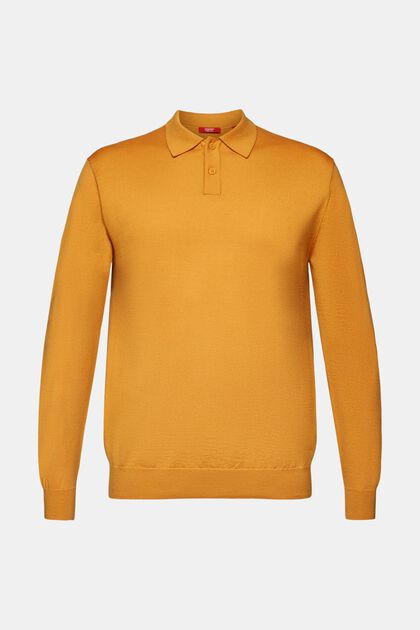 Vlněný pulovr s polokošilovým límcem