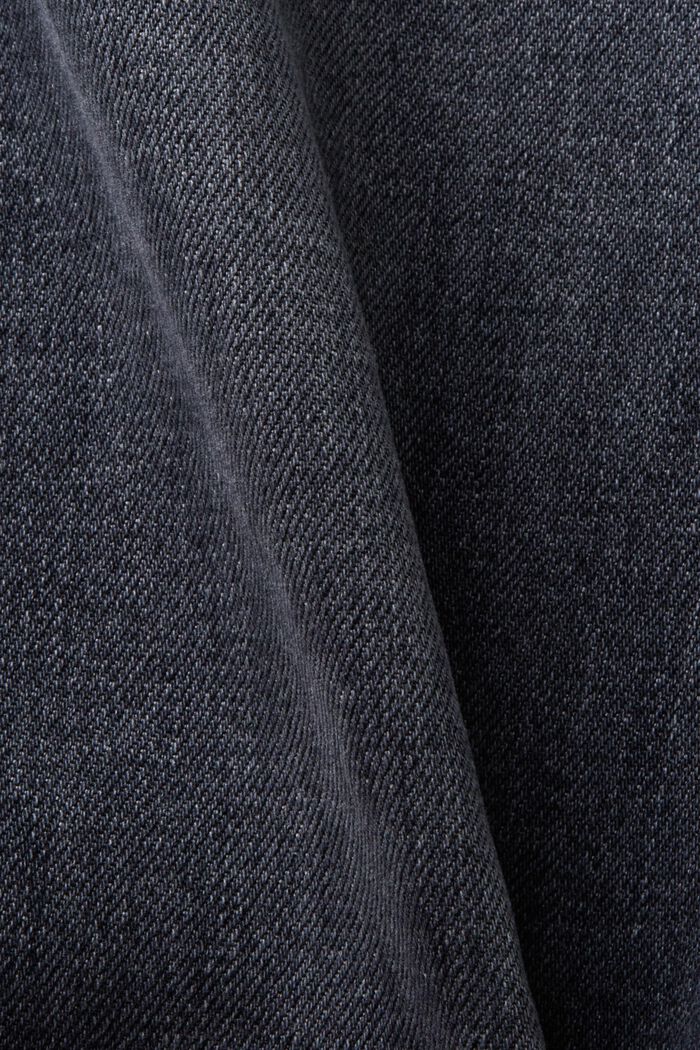 Retro pohodlné džíny se středně vysokým pasem, BLACK MEDIUM WASHED, detail image number 6
