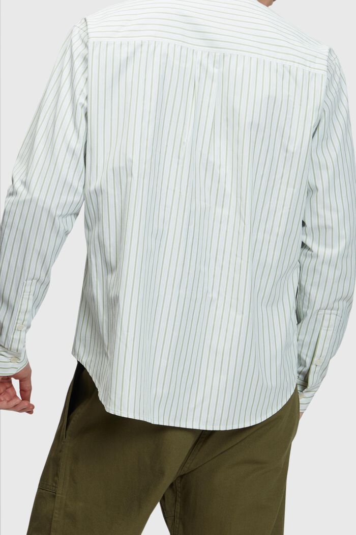 Pruhovaná košile s volnějším střihem Relaxed Fit, GREEN, detail image number 1