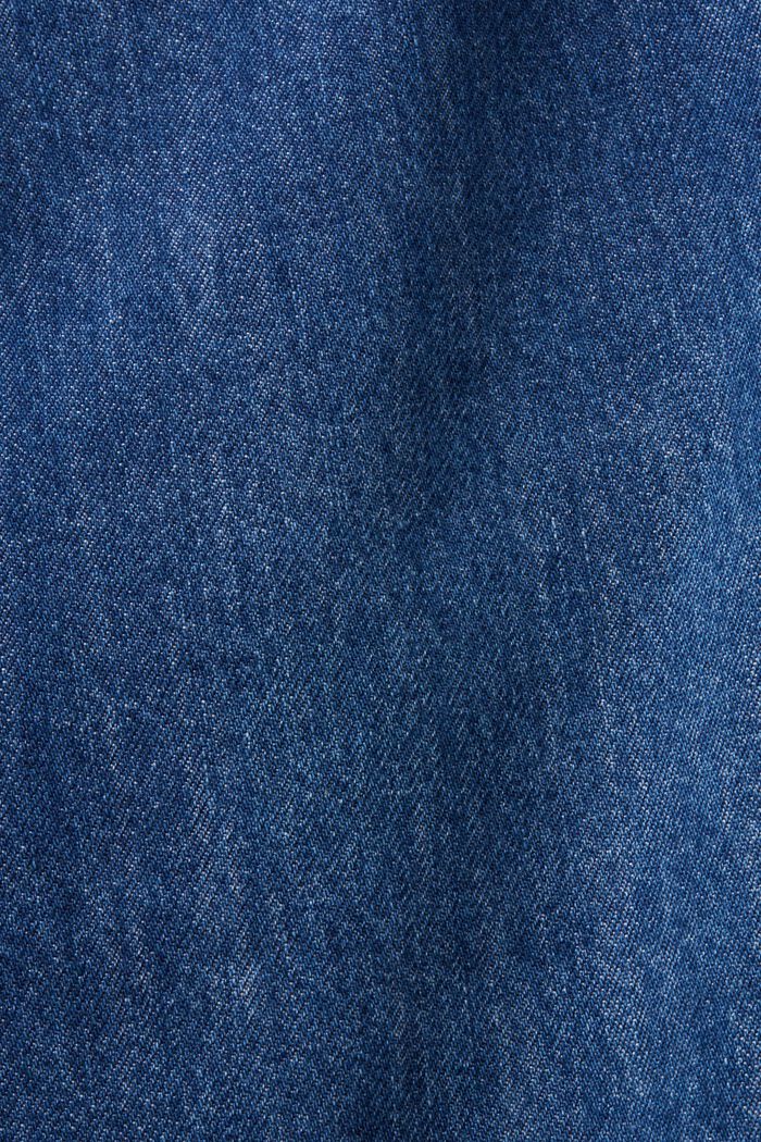 Midi sukně s asymetrickým pasem, BLUE DARK WASHED, detail image number 6