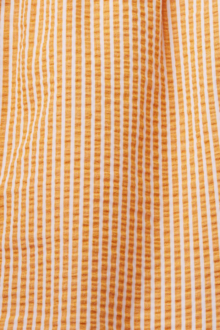 Texturované koupací šortky s proužky, ORANGE, detail image number 5