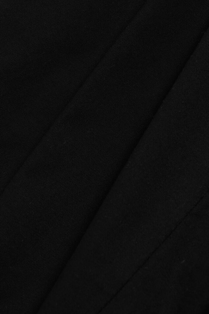 Kalhoty chino se širokými nohavicemi, BLACK, detail image number 5