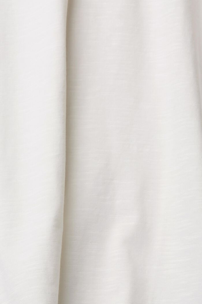 CURVY: tričko s dlouhým rukávem, OFF WHITE, detail image number 0