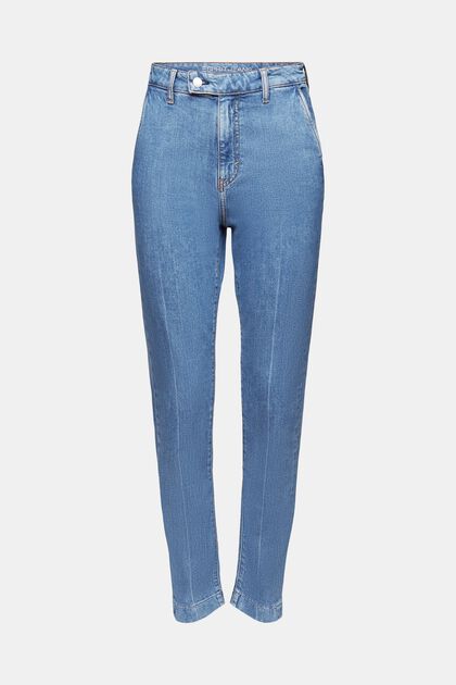 Slim džíny s vysokým pasem