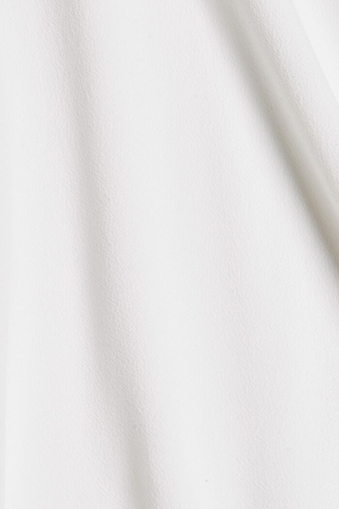 Halenka s krátkým rukávem z materiálu LENZING™ ECOVERO™, OFF WHITE, detail image number 4