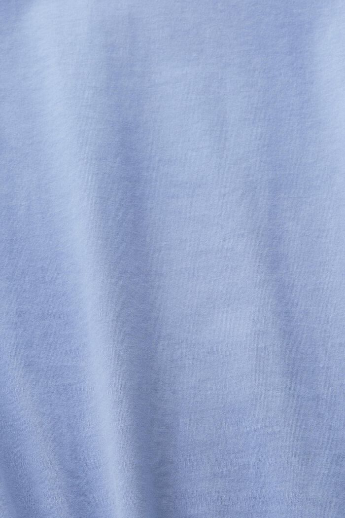 Slim triko s dlouhým rukávem a kulatým výstřihem, BLUE LAVENDER, detail image number 5
