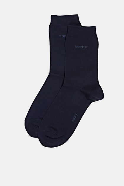 Balení 2 párů ponožek ze směsi s bio bavlnou