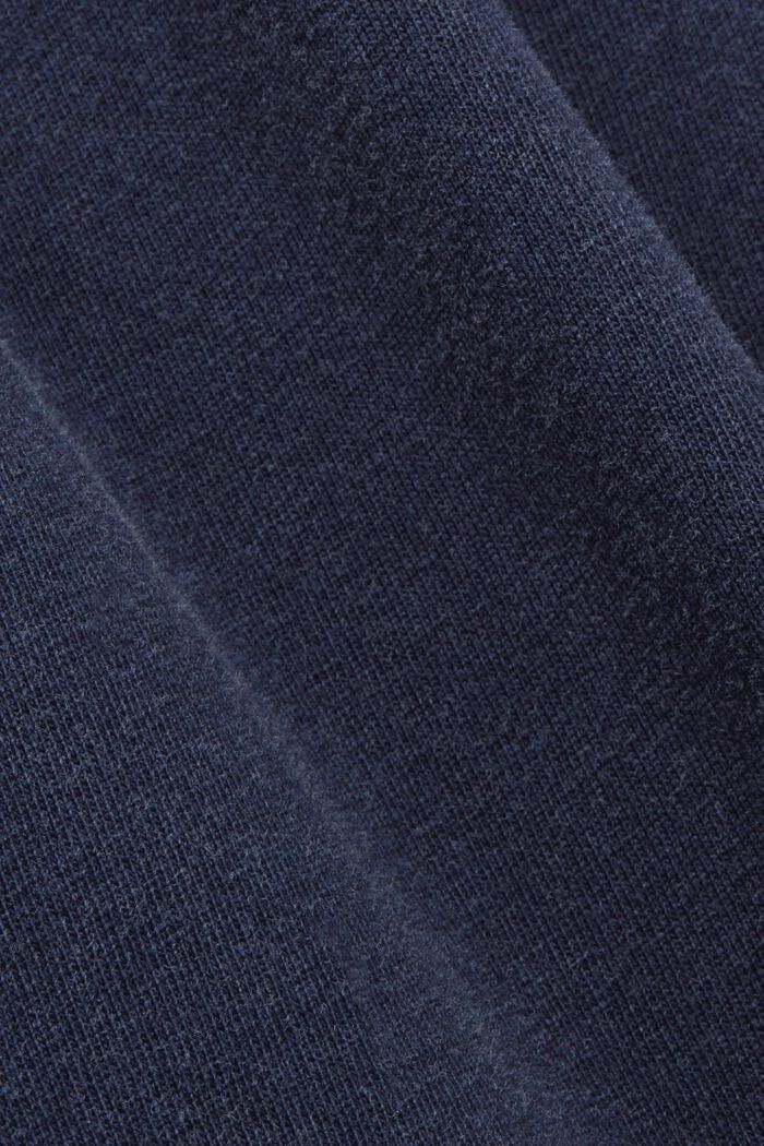 Žerzejové tričko, barvené po ušití, 100% bavlna, NAVY, detail image number 5