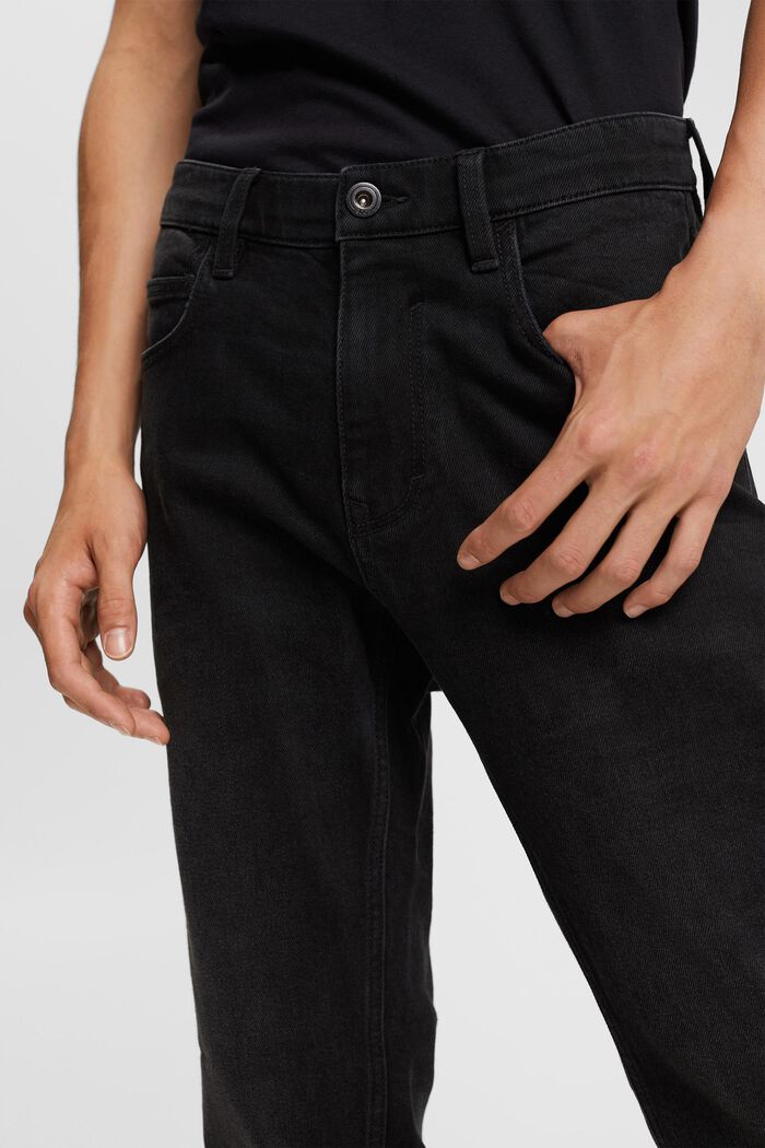 Strečové džíny, BLACK DARK WASHED, detail image number 2