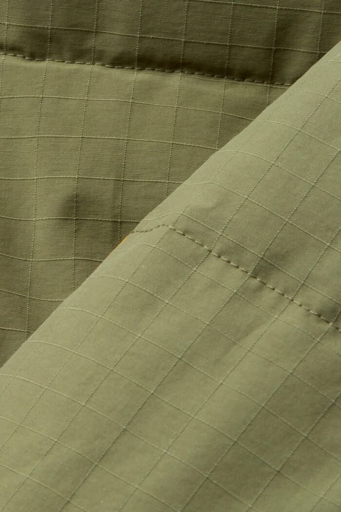 Péřová bunda s logem, LIGHT KHAKI, detail image number 5