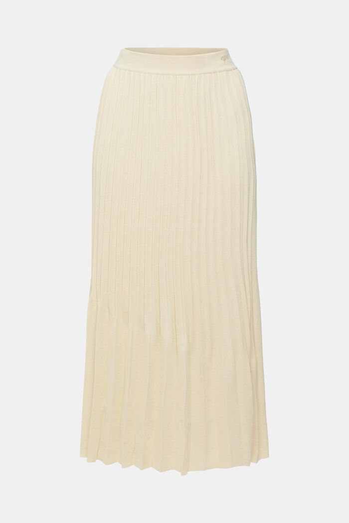 Plisovaná midi sukně