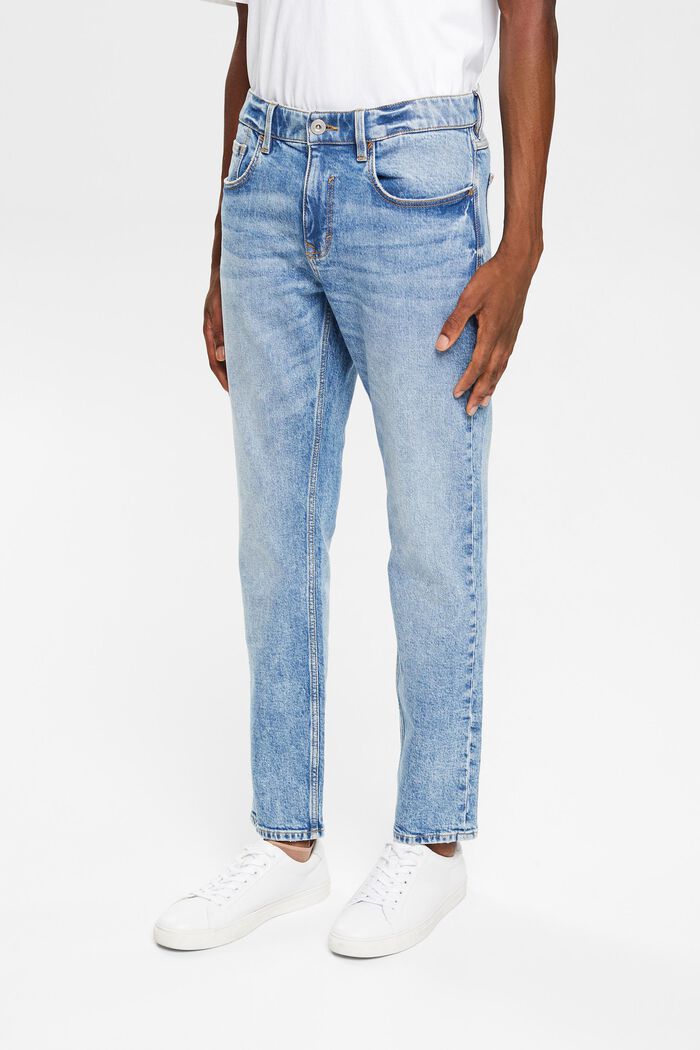 Strečové džíny, BLUE MEDIUM WASHED, detail image number 0