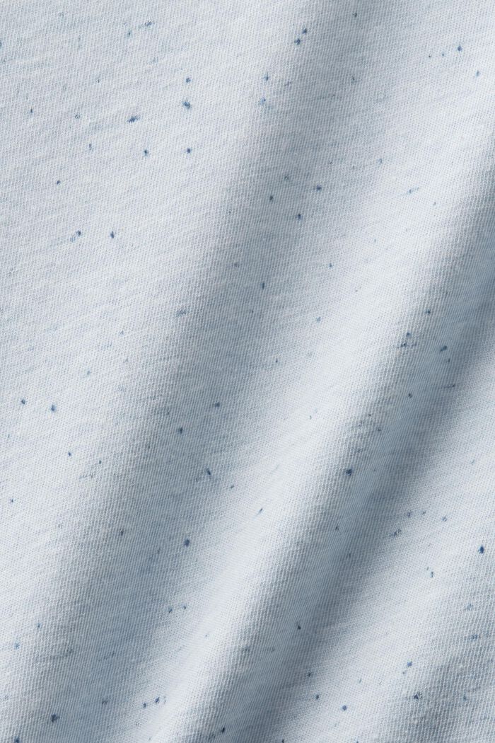 Tričko s dlouhým rukávem a širokým výstřihem, PASTEL BLUE, detail image number 5