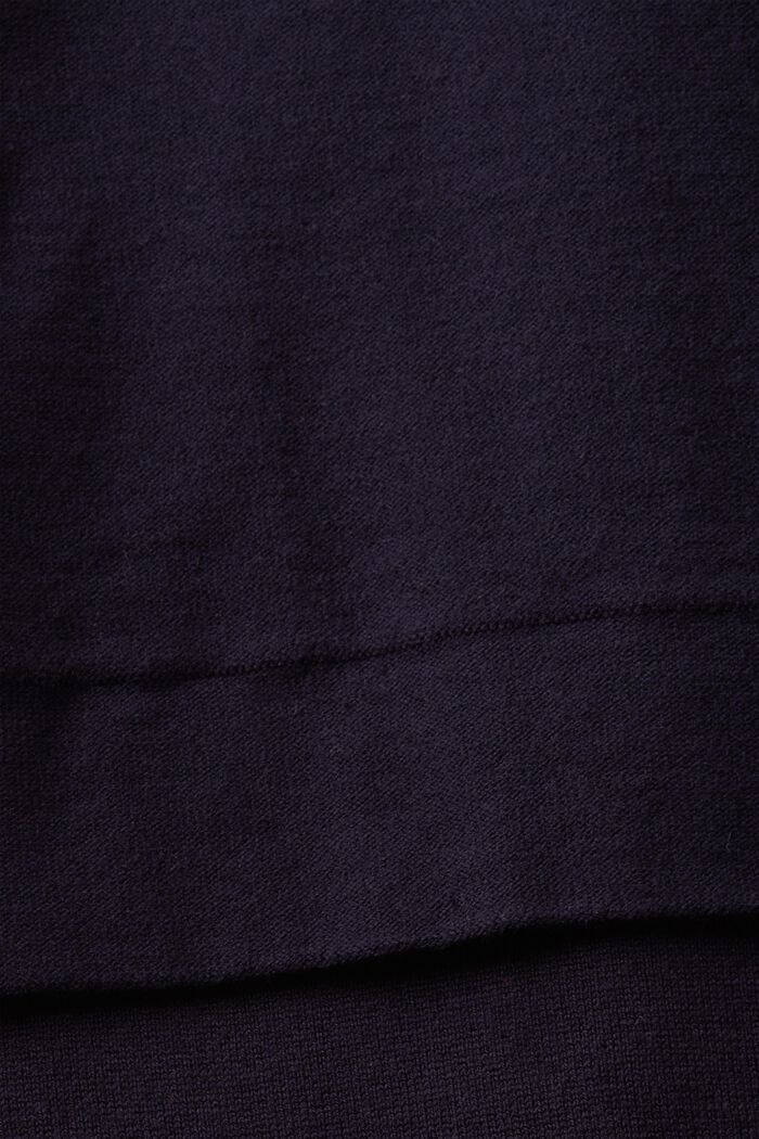 Midi šaty z pleteniny, NAVY, detail image number 6