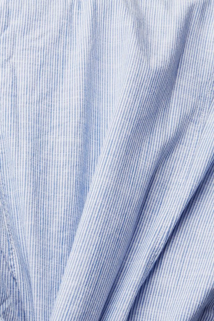 Pruhovaná košile s malými motivy, BRIGHT BLUE, detail image number 4