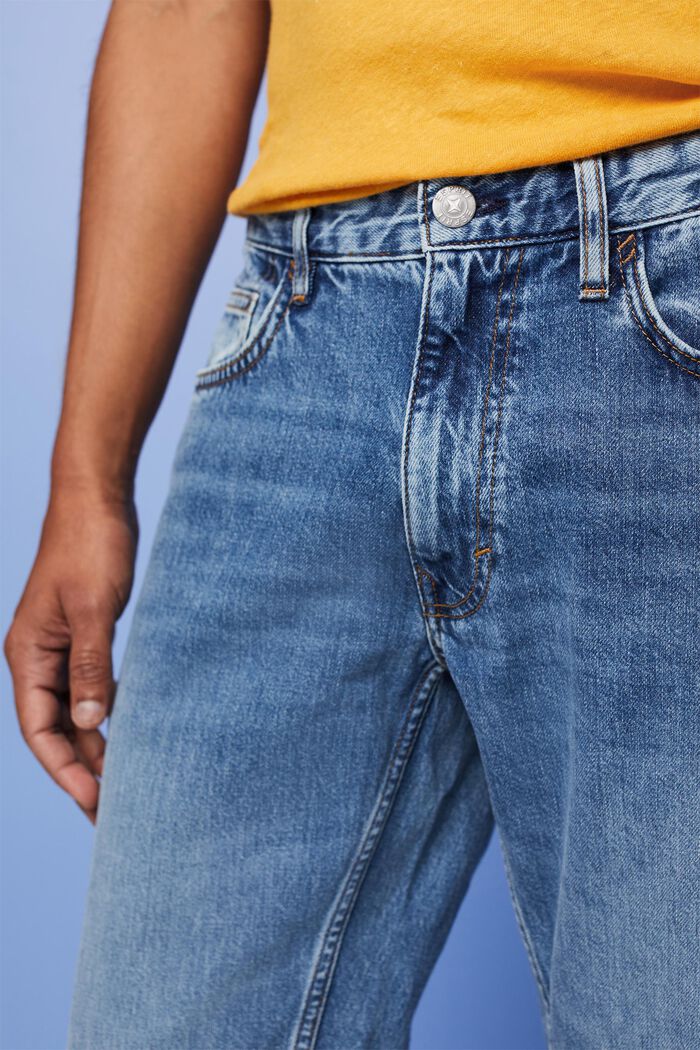 Ležérní džíny s úzkým střihem Slim Fit, BLUE MEDIUM WASHED, detail image number 2