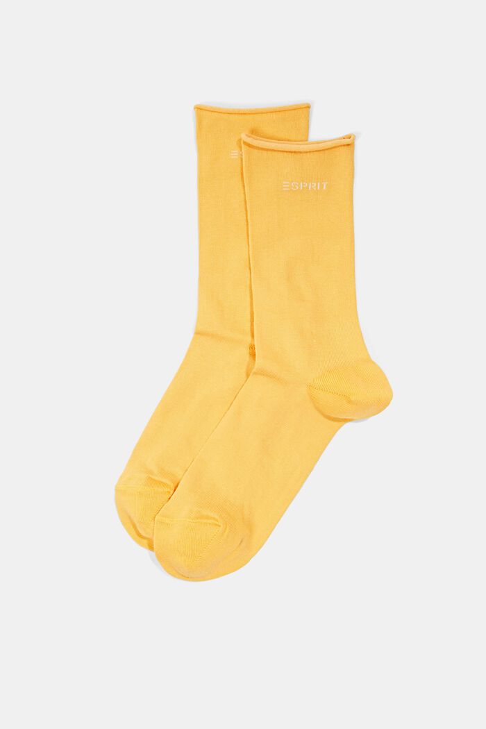 Ponožky z hrubé pleteniny, 2 páry, SUNFLOWER, detail image number 0