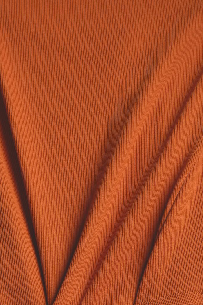 Tričko s knoflíkovou lištou, bio bavlna , TOFFEE, detail image number 4