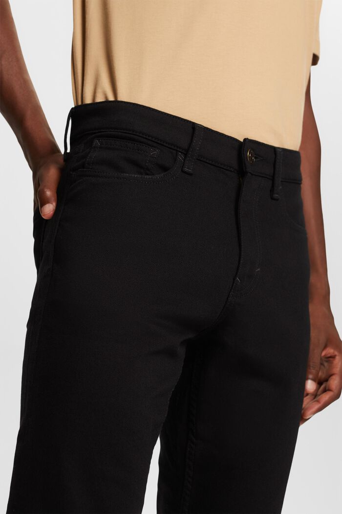 Slim džíny se střední výškou pasu, BLACK RINSE, detail image number 2