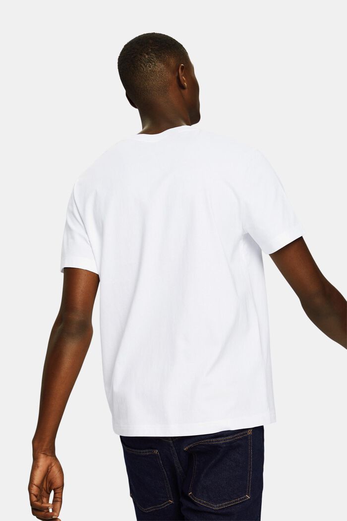 Unisex tričko s logem, WHITE, detail image number 2