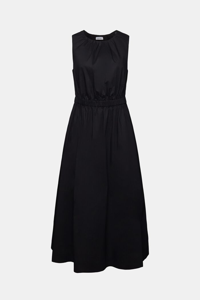 Midi šaty bez rukávů, BLACK, detail image number 6
