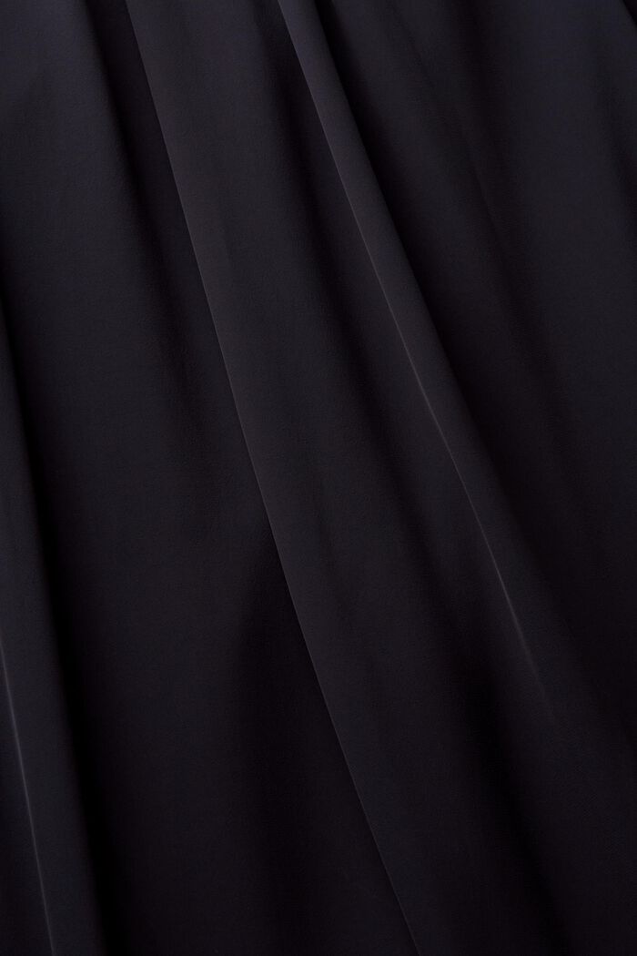 Midi šaty s prostřihem, BLACK, detail image number 5