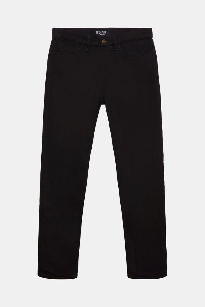 Slim džíny se střední výškou pasu, BLACK RINSE, detail image number 6