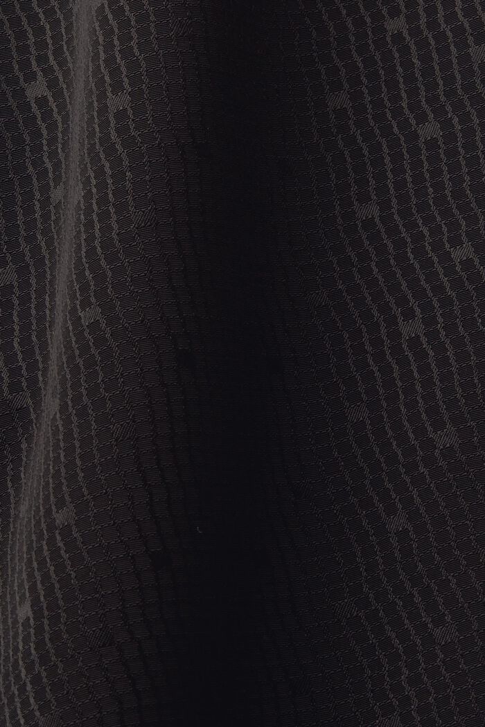 Žakárové pouzdrové šaty bez rukávů, BLACK, detail image number 5