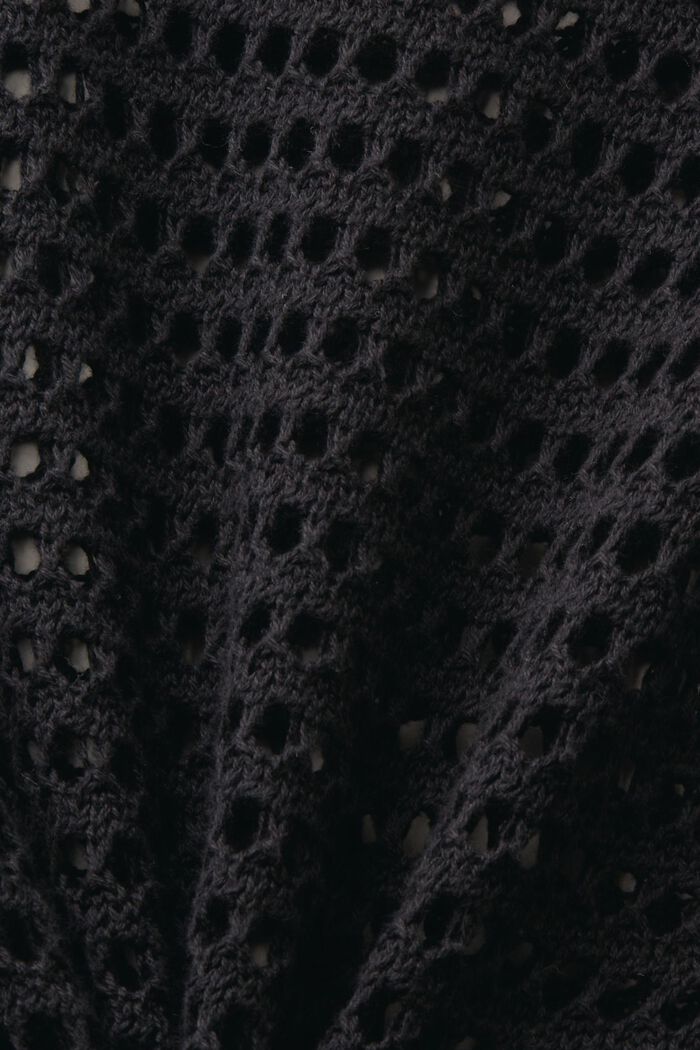 Minišaty z volné pleteniny, BLACK, detail image number 5
