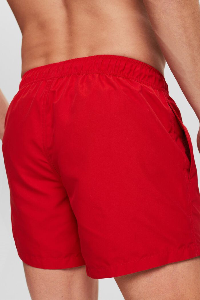 Koupací šortky, DARK RED, detail image number 1