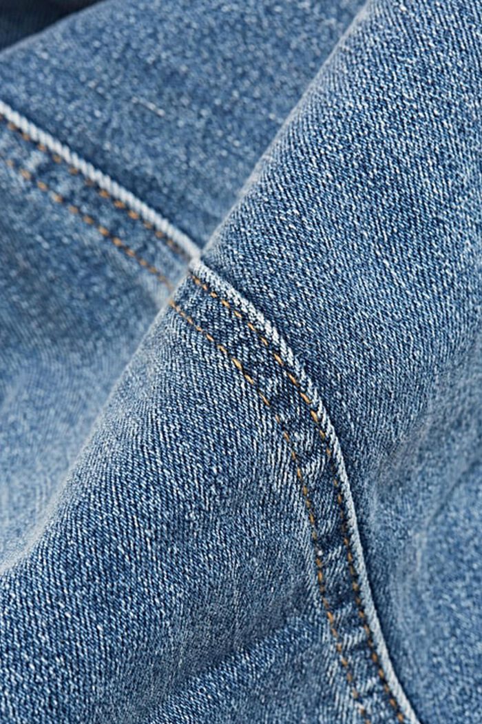 Super strečové džíny s bio bavlnou, BLUE MEDIUM WASHED, detail image number 1
