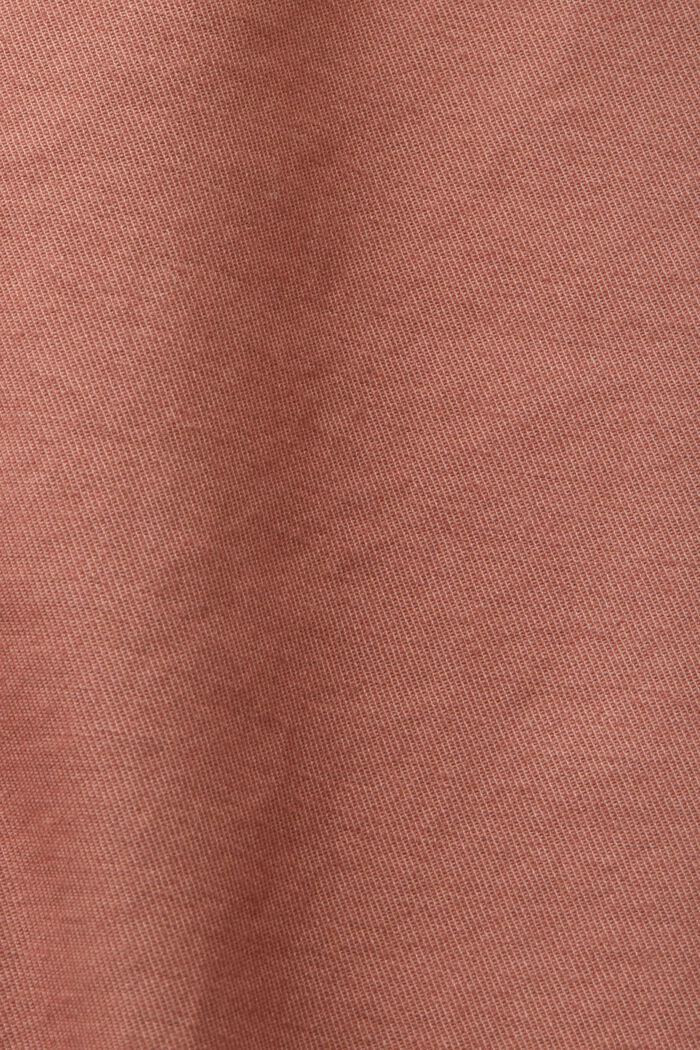 Bavlněné keprové šortky, DARK OLD PINK, detail image number 6