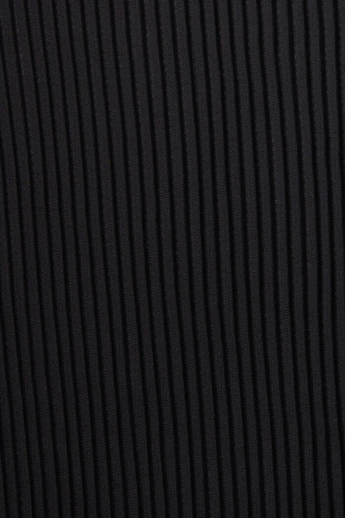Plisované šaty bez rukávů, LENZING™ ECOVERO™, BLACK, detail image number 5