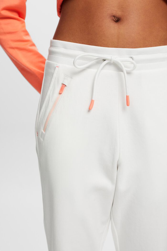 Teplákové kalhoty s obráceným zipem, OFF WHITE, detail image number 2