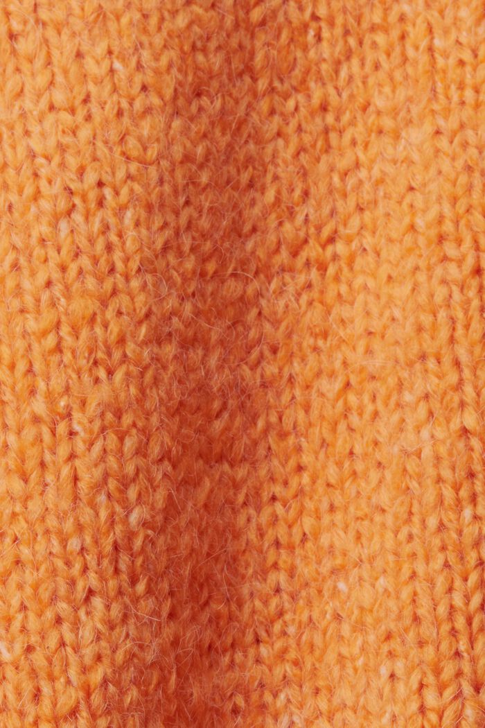 Pulovr z vlněné směsi, ORANGE, detail image number 6